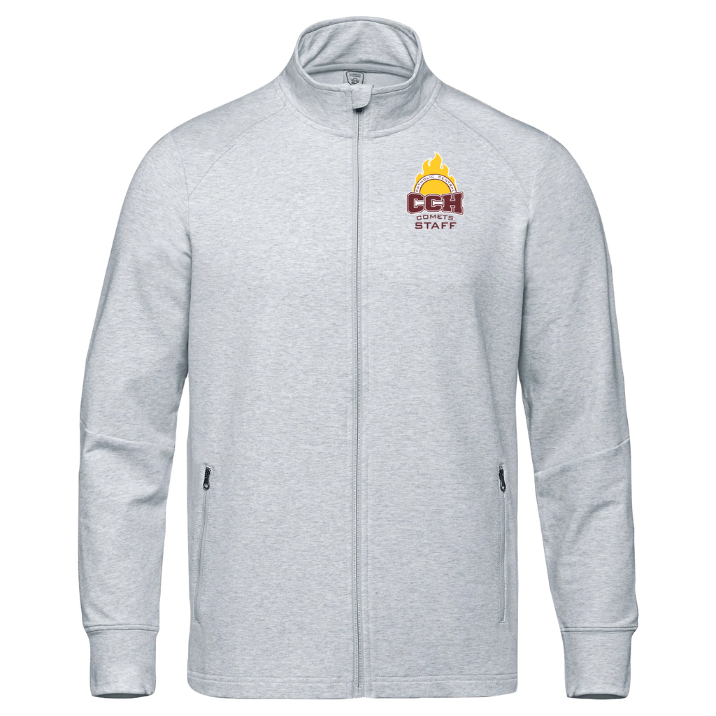 Catholic Central Adult French Terry Performance Full Zip Sweatshirt with Embroidered Logo