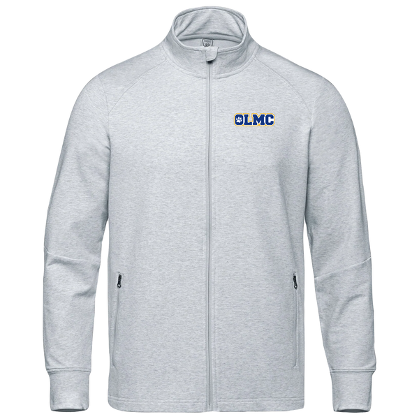 OLMC Cougars Adult French Terry Performance Full Zip Sweatshirt with Embroidered Logo
