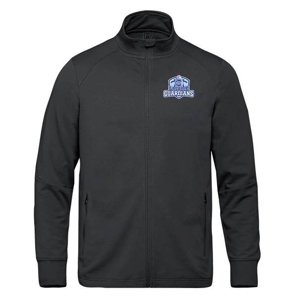 Lasalle Guardians Adult French Terry Performance Full Zip Sweatshirt with Embroidered Logo