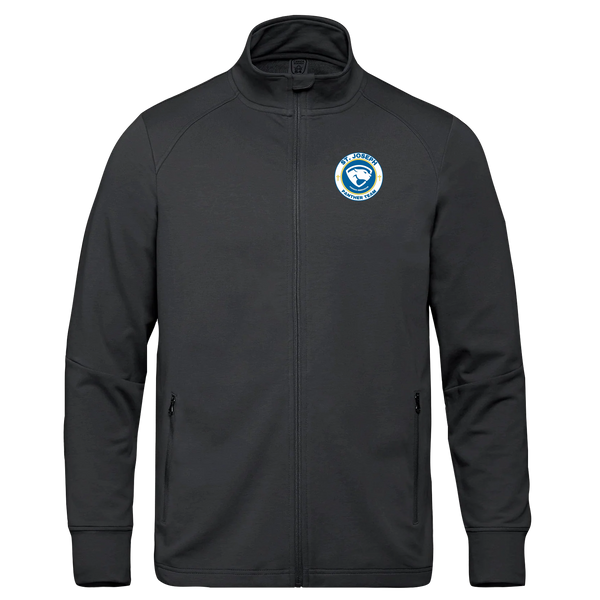 St. Joseph Adult French Terry Performance Full Zip Sweatshirt with Embroidered Logo
