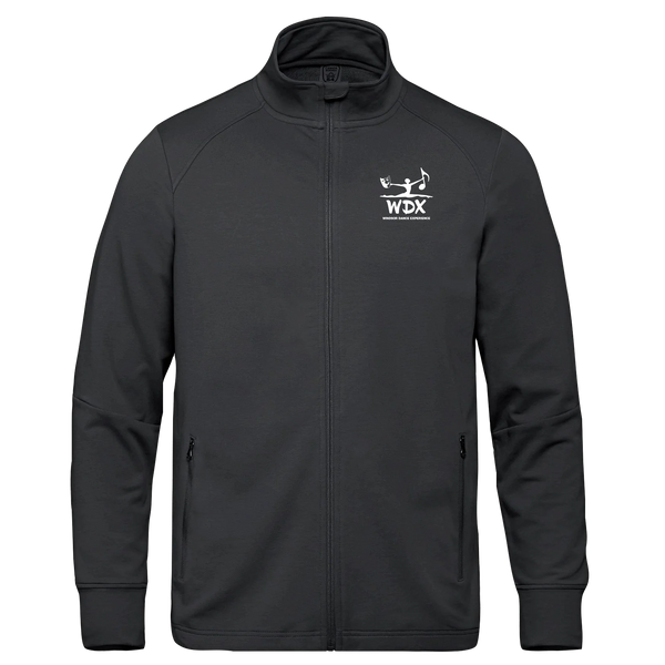 Windsor Dance eXperience French Terry Performance Full Zip Sweatshirt with Embroidered Logo MENS