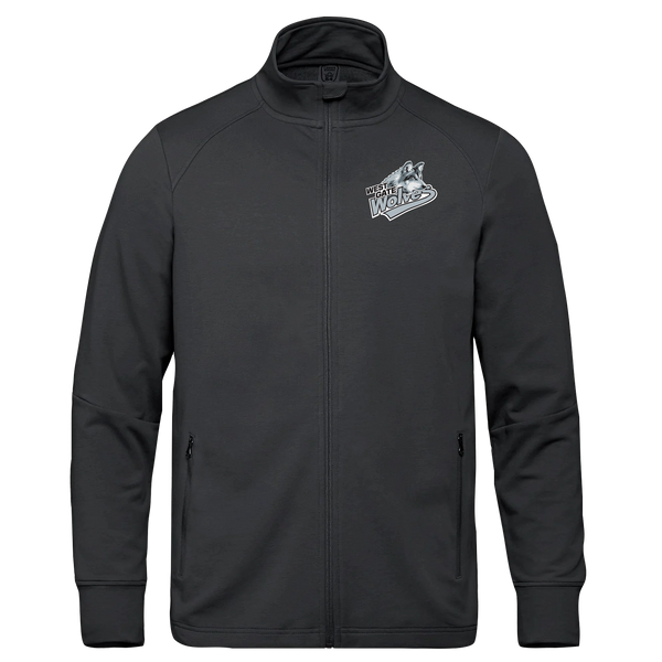 Wolves French Terry Performance Full Zip Sweatshirt with Embroidered Logo ADULT