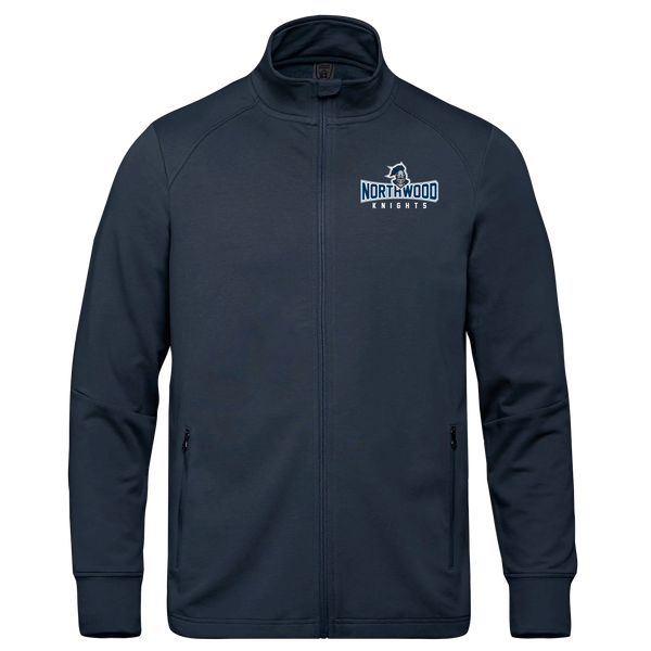 Northwood Knights Adult French Terry Performance Full Zip Sweatshirt with Embroidered Logo