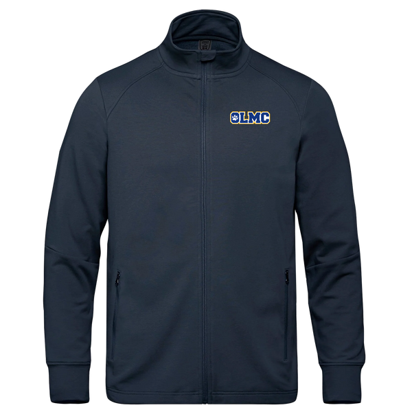 OLMC Cougars Adult French Terry Performance Full Zip Sweatshirt with Embroidered Logo