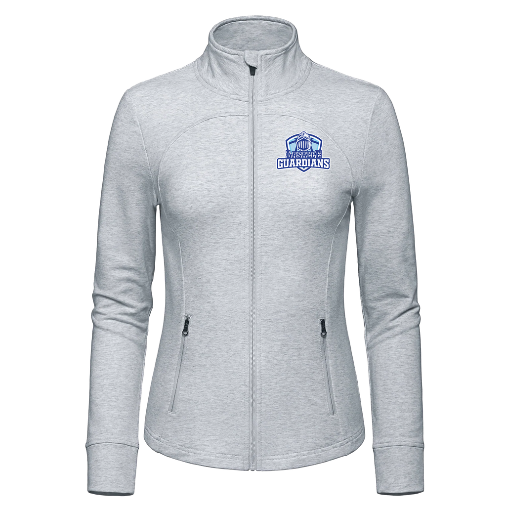 Lasalle Guardians Ladies French Terry Performance Full Zip Sweatshirt with Embroidered Logo