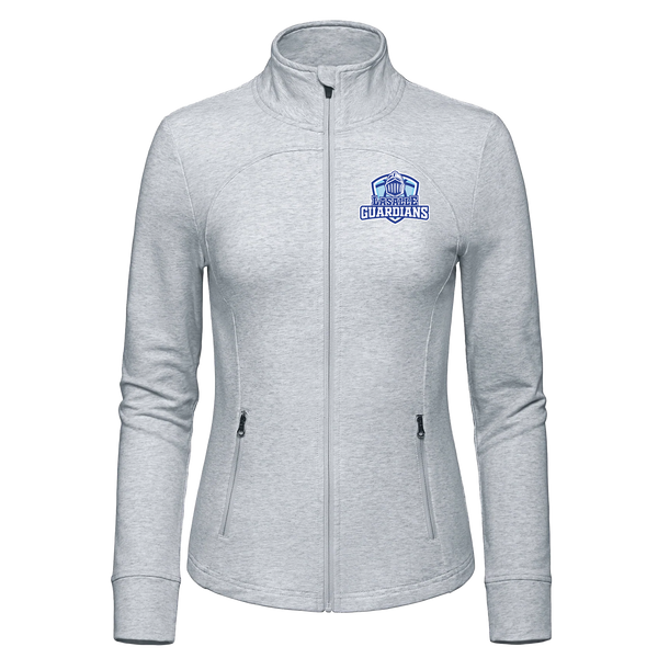 Lasalle Guardians Ladies French Terry Performance Full Zip Sweatshirt with Embroidered Logo