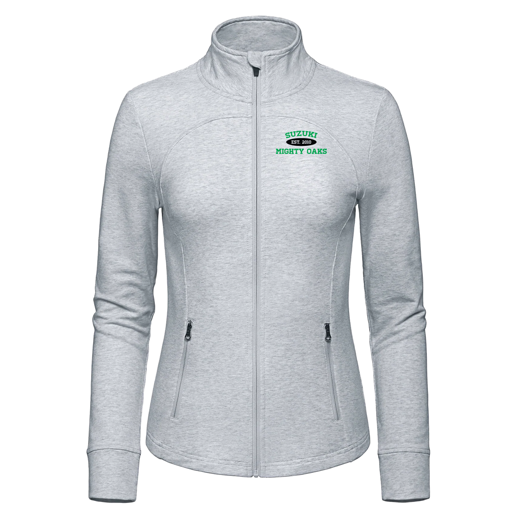 LADIES Suzuki French Terry Performance Full Zip Sweatshirt with Embroidered Logo