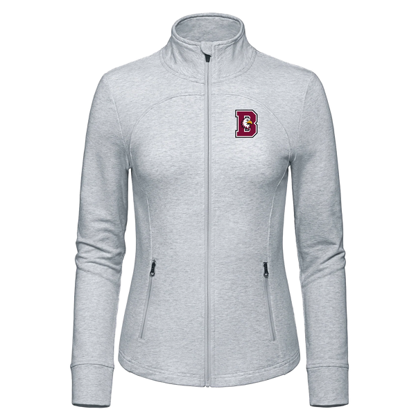 St. John de Brebeuf Ladies French Terry Performance Full Zip Sweatshirt with Embroidered Logo