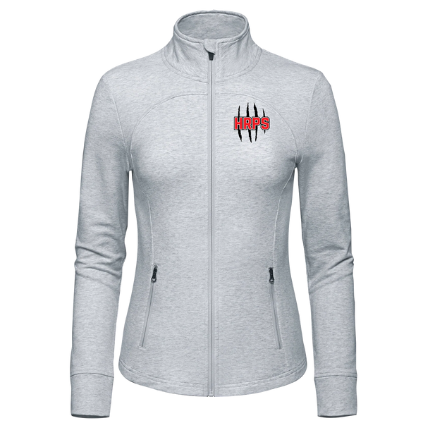 Harwich Raleigh Ladies French Terry Performance Full Zip Sweatshirt with Embroidered Logo