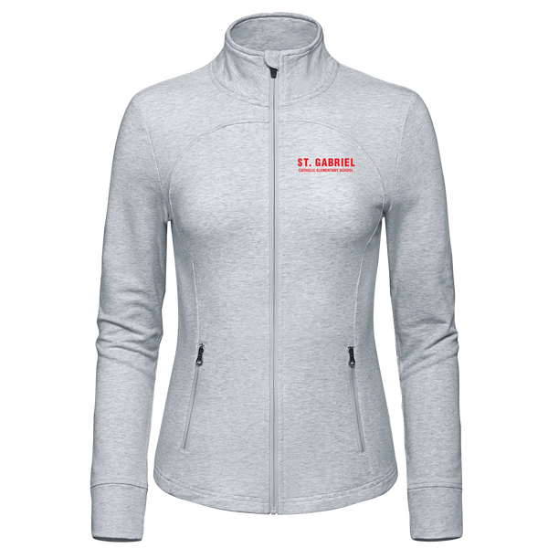 Guardians Ladies French Terry Performance Full Zip Sweatshirt with Embroidered Logo