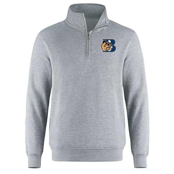 General Brock Claw Youth 1/4 Zip Sweatshirt with Embroidered Logo