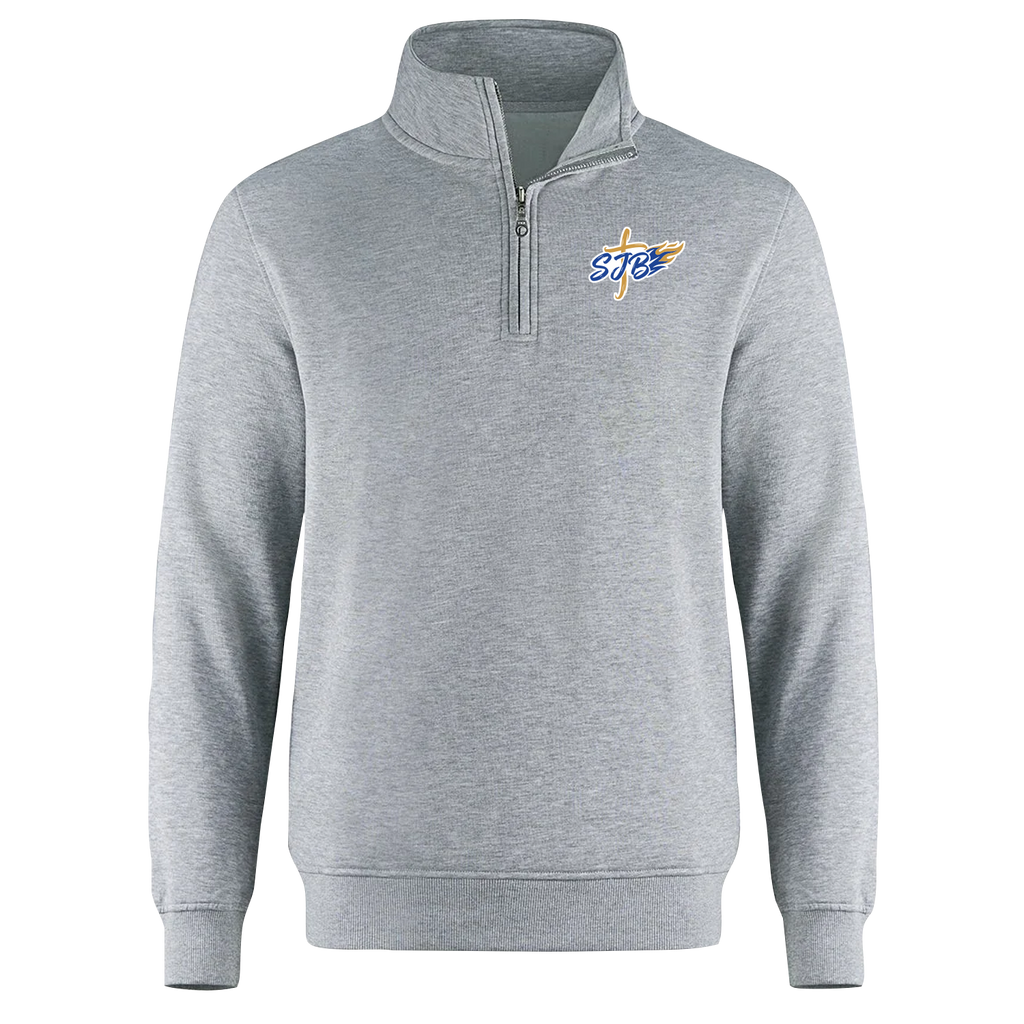St. John the Baptist Youth 1/4 Zip Sweatshirt with Embroidered Logo
