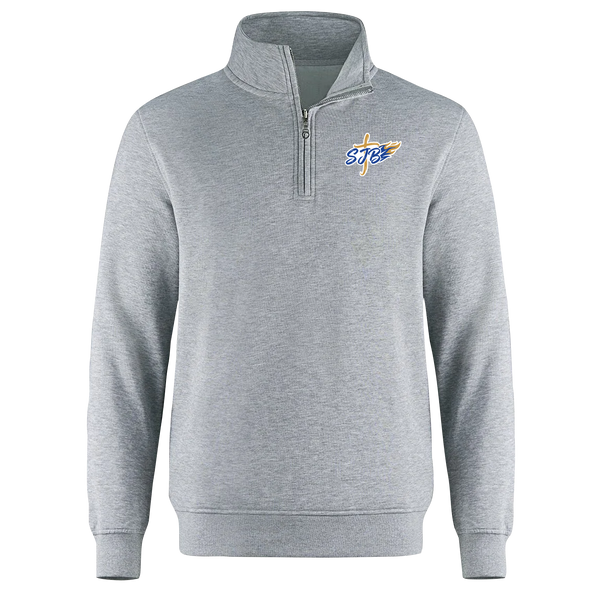 St. John the Baptist Youth 1/4 Zip Sweatshirt with Embroidered Logo