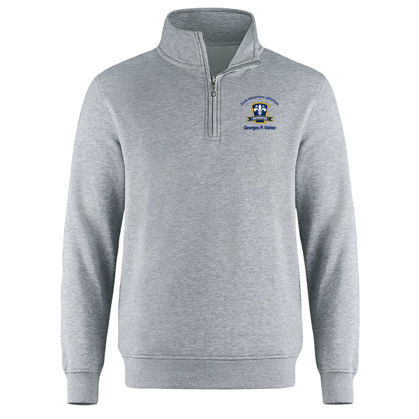 Georges-P.-Vanier Youth 1/4 Zip Sweatshirt with Embroidered Logo