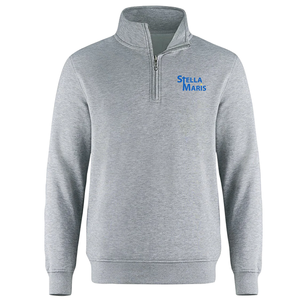 Stella Maris Adult 1/4 Zip Sweatshirt with Embroidered Logo
