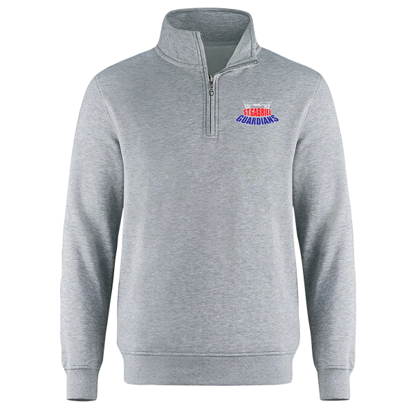 Guardians Adult 1/4 Zip Sweatshirt with Embroidered Logo