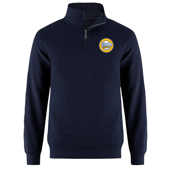 Beacon Heights Adult 1/4 Zip Sweatshirt with Embroidered Logo