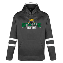 Wildcats Pullover Hockey Lace Hooded Sweatshirt With Printed Logo YOUTH