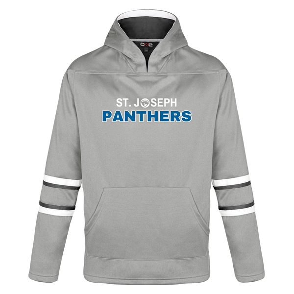 St. Joseph Youth Pullover Hockey Lace Hooded Sweatshirt With Printed Logo