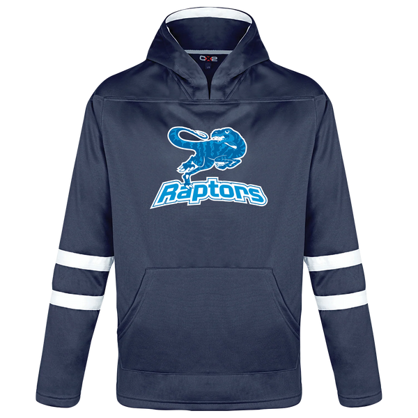 Lakeshore Discovery Youth Pullover Hockey Lace Hooded Sweatshirt With Printed Logo