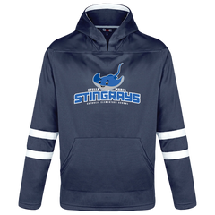 Stella Maris Youth Pullover Hockey Lace Hooded Sweatshirt With Printed Logo