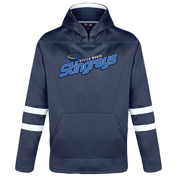 Stella Maris Youth Pullover Hockey Lace Hooded Sweatshirt With Printed Logo