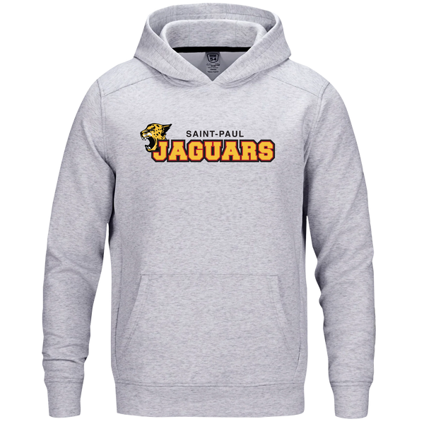 Saint-Paul Adult Performance Double Knit Pullover Hooded Sweatshirt with Printed Logo