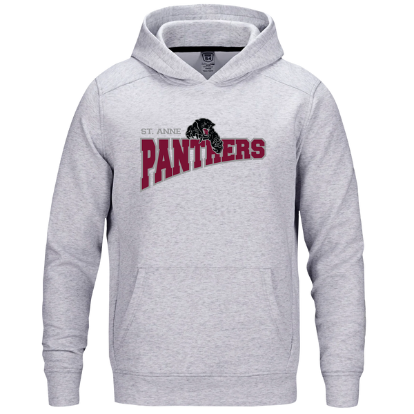 St. Anne Panthers Adult Performance Double Knit Pullover Hooded Sweatshirt with Printed Logo