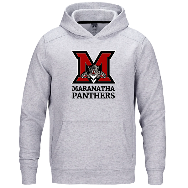Maranatha Christian Academy Adult Performance Double Knit Pullover Hooded Sweatshirt with Printed Logo