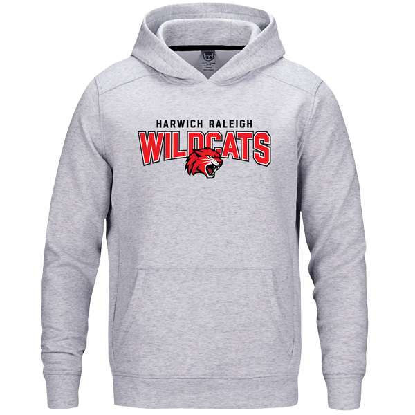Harwich Raleigh Adult Performance Double Knit Pullover Hooded Sweatshirt with Printed Logo
