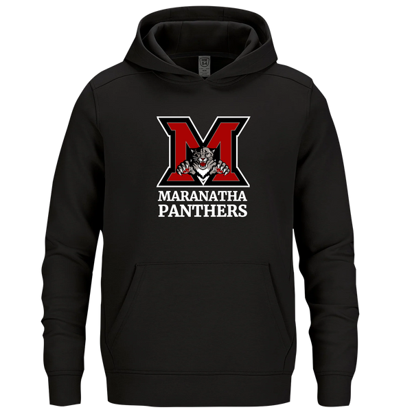 Maranatha Christian Academy Adult Performance Double Knit Pullover Hooded Sweatshirt with Printed Logo
