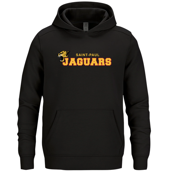 Saint-Paul Adult Performance Double Knit Pullover Hooded Sweatshirt with Printed Logo