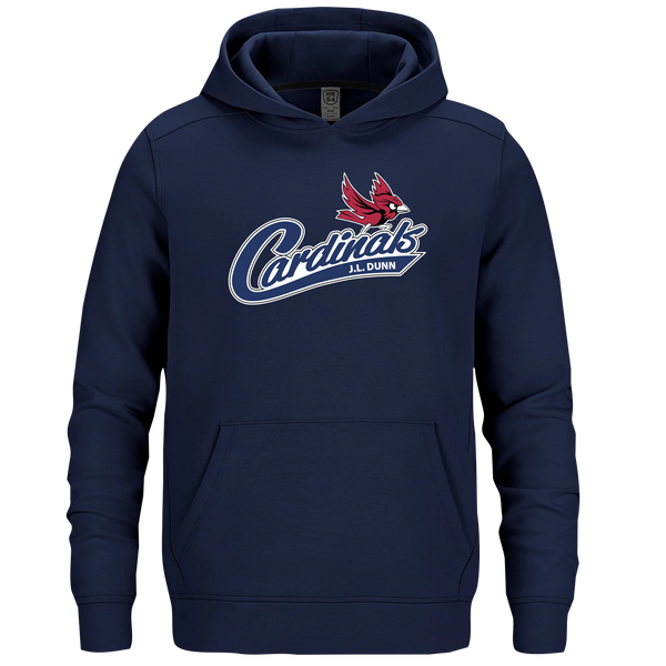 Cardinals Adult Performance Double Knit Pullover Hooded Sweatshirt with Printed Logo