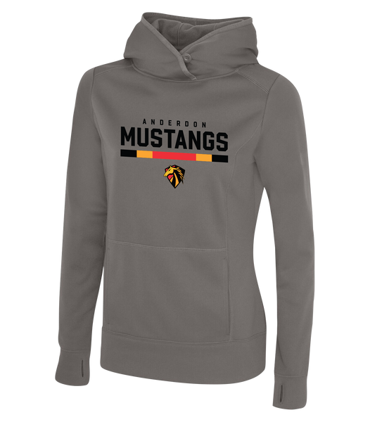 Anderdon Ladies Dri-Fit Hoodie with Printed Logo