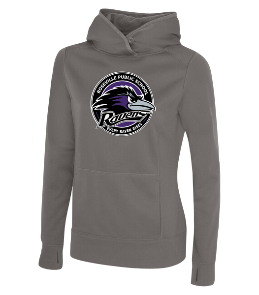 Roseville Ravens Staff Ladies Dri-Fit Sweatshirt with Printed Logo