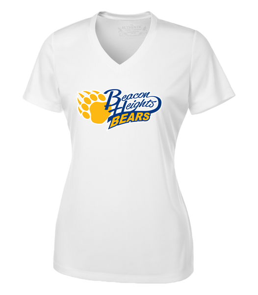 Beacon Heights Ladies 'Alternate Script' Dri-Fit Short Sleeve with Printed Logo