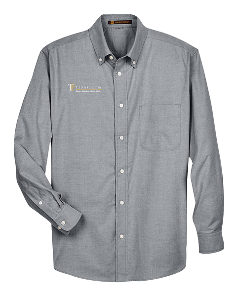 TransForm Adult Oxford Shirt with Left Chest Embroidered Logo