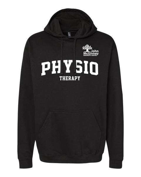 "Physio Therapy" John McGivney Adult Pullover Hoodie with Printed Logo