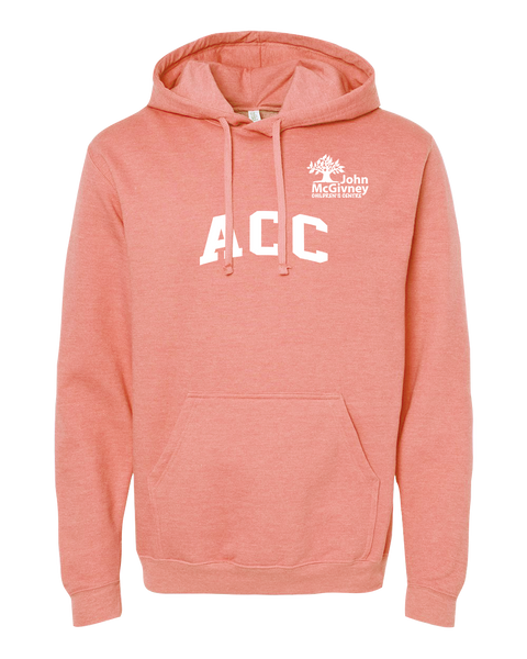 "ACC" John McGivney Adult Pullover Hoodie with Printed Logo