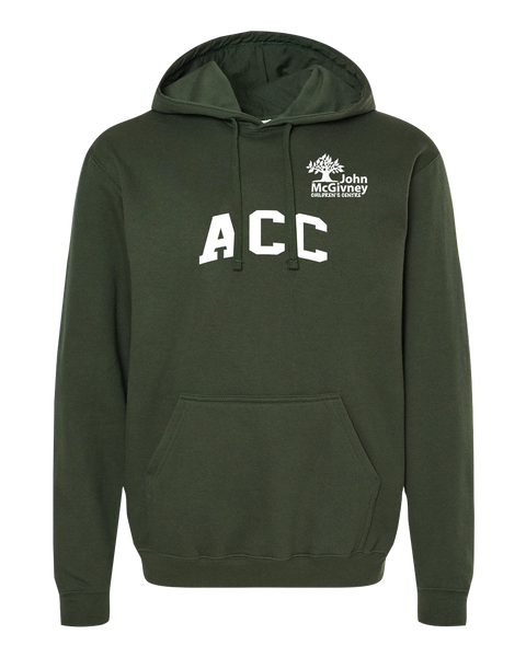"ACC" John McGivney Adult Pullover Hoodie with Printed Logo