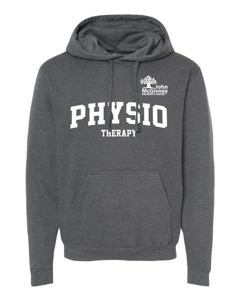"Physio Therapy" John McGivney Adult Pullover Hoodie with Printed Logo