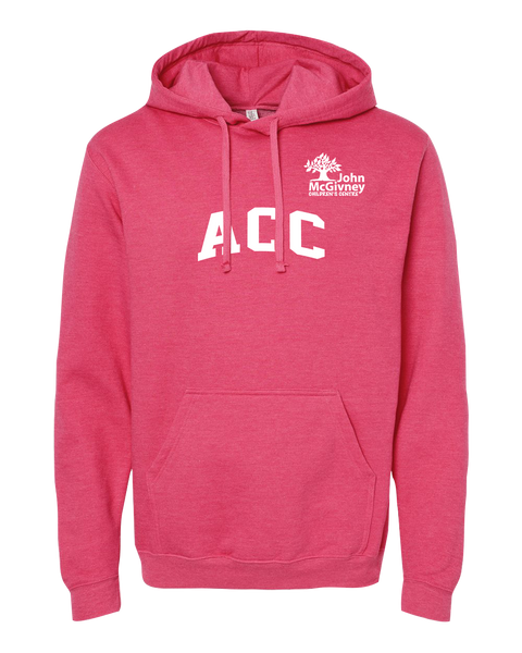 "ACC" John McGivney Adult Pullover Hoodie with Printed Logo