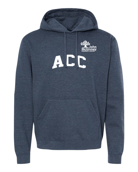 "ACC" John McGivney Adult Pullover Hoodie with Printed Logo