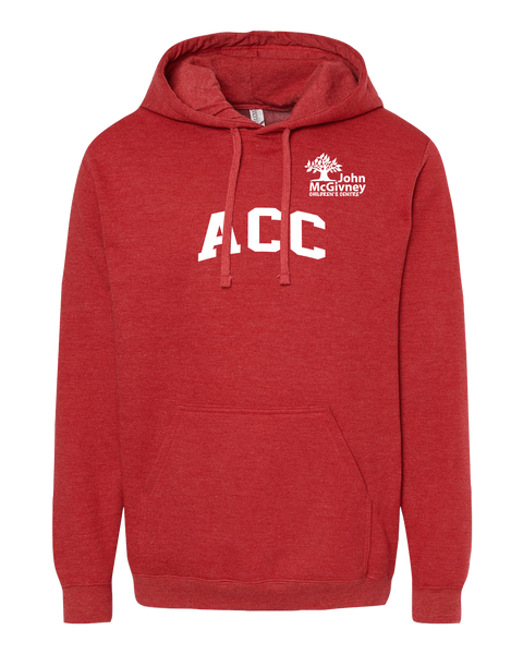 "ACC" John McGivney Adult Pullover Hoodie with Printed Logo
