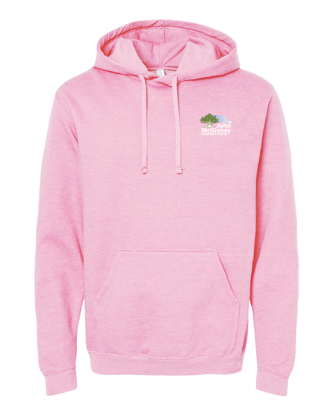 John McGivney Adult Pullover Hoodie with Printed Logo