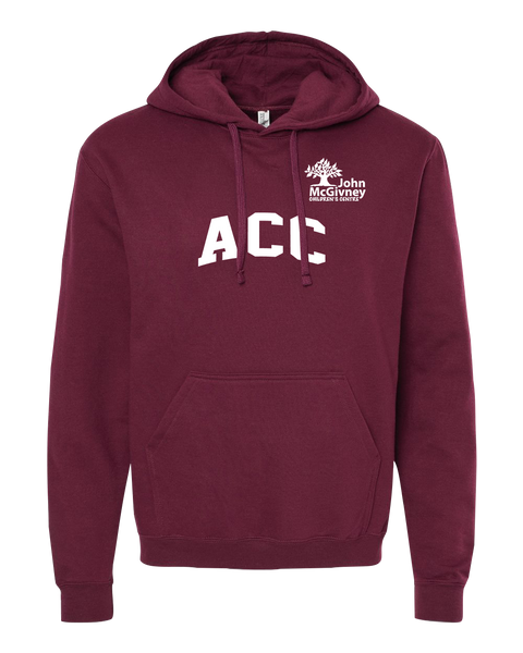 "ACC" John McGivney Adult Pullover Hoodie with Printed Logo