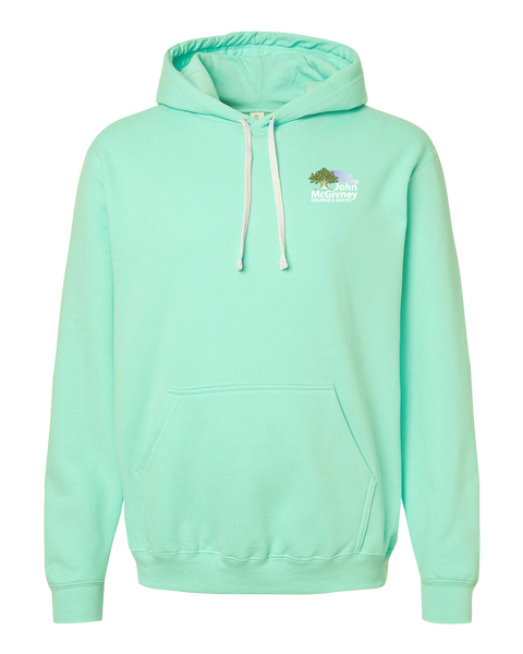 John McGivney Adult Pullover Hoodie with Printed Logo