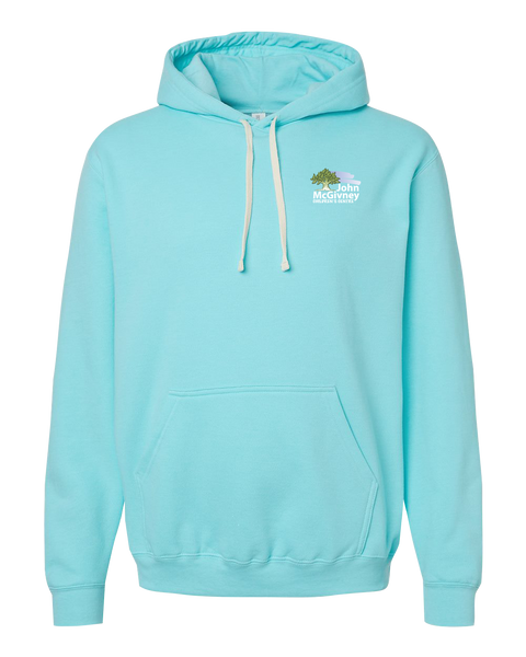 John McGivney Adult Pullover Hoodie with Printed Logo