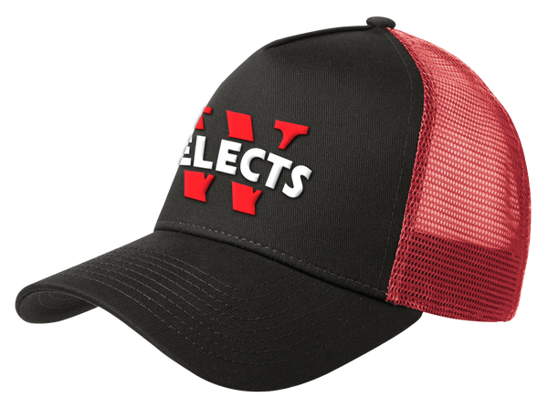 Selects New Era Snapback Trucker Hat with Embroidered Logo