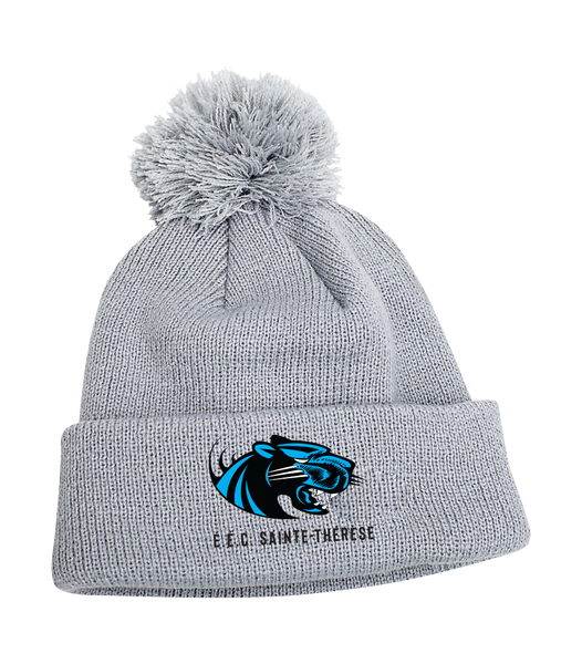 Pantheres Pom Pom Toque with Embroidered Logo